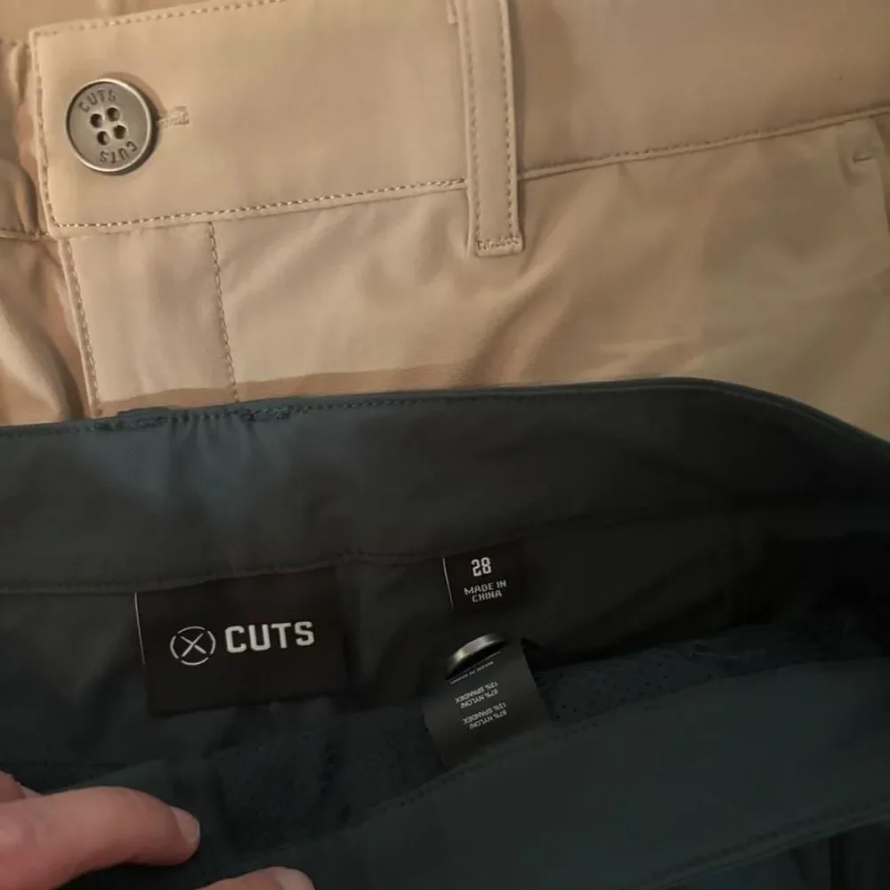 Cuts Men's Tan and Khaki Shorts
